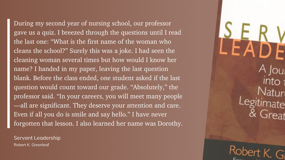 The Janitor Who Put a Man on the Moon and the Cleaners who Save Lives